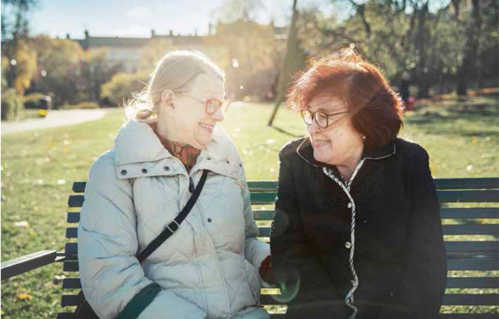 Bästa vänner "tack vare" Alzheimer