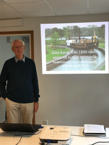 Lennart Klerdal berättar om Göta Kanal