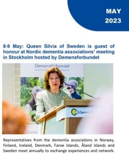 Alzheimer Europe nyhetsbrev.