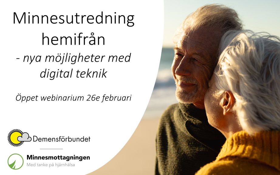 26/2 Webbinar ”Minnesutredning hemifrån – nya möjligheter till digital teknik”