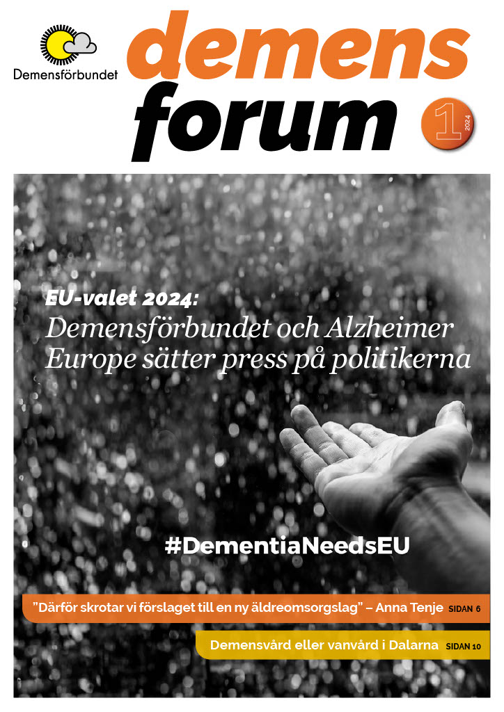 Årets första nummer av medlemstidningen DemensForum ute nu!