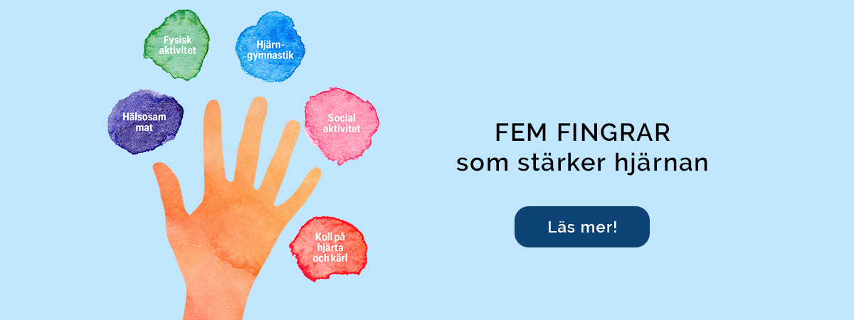 Fem fingrar som stärker hjärnan
