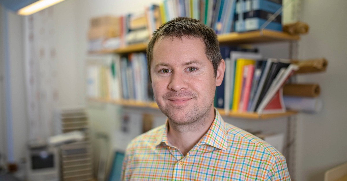 BIld på forskaren Hugo Lövheim